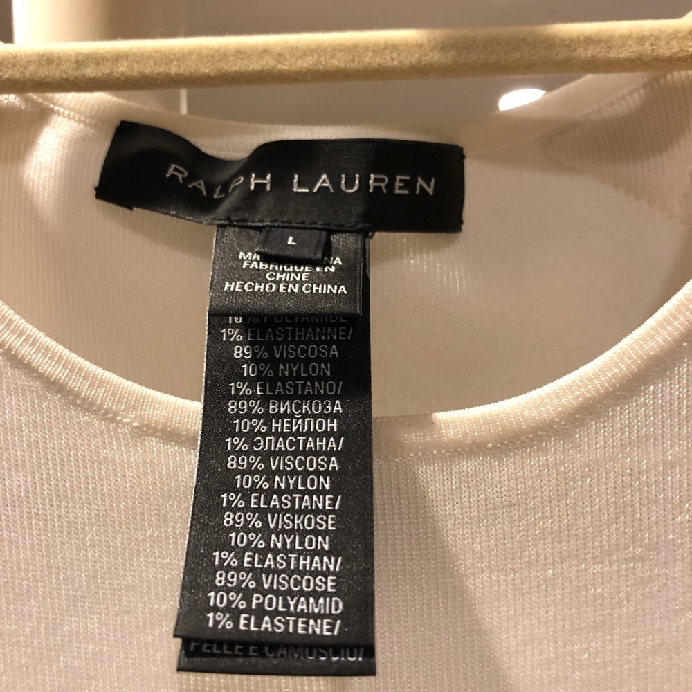 RALPH LAUREN COLLECTION leather padded dress - Picture 5 of 5
